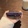 Фиолетовый прозрачный защитный противоударный чехол для камеры для Iphone 14 13 12 11 Pro Max Xs Max Xr 13 14pro, силиконовая задняя крышка ярких цветов