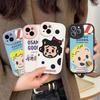Кавайи O-OSAMU-G-GOODS Милый чехол для телефона для iPhone 16 15 14 13 12 11 Pro Max Plus Мягкий кожаный чехол