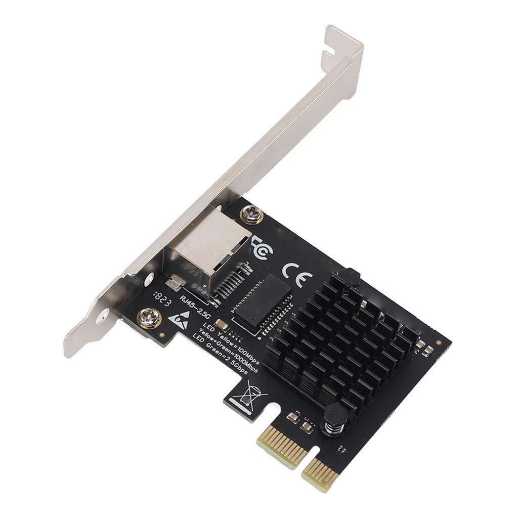 PCIe Network Card RTL8125B 2.5G Gigabit RJ45 Port PCI Express Network Card for Windows 7 8 10 11