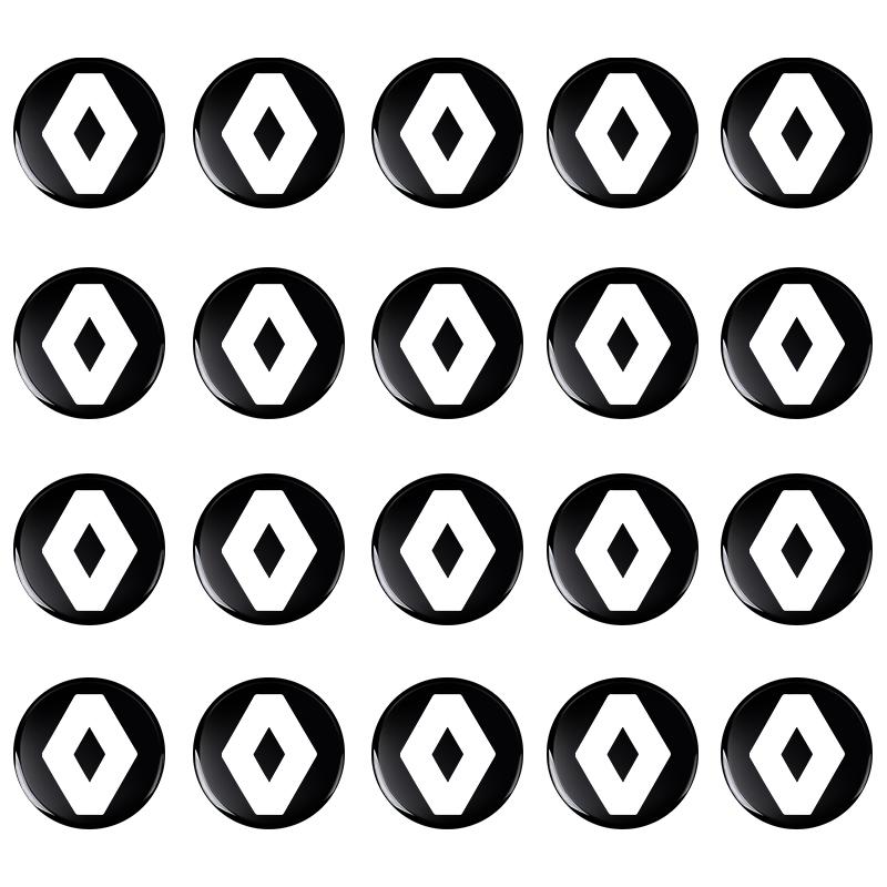 For Renault 2026 New Hub Caps For Renault Megane 2 3 4 Twingo Clio Talisman Captur Trafic Kwid Scenic New 14mm Fob Car Logo Stic