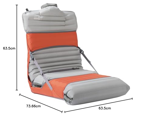 THERMAREST Складной стул для треккинга, 20 дюймов, Томатный [Официальный японский продукт] 30533