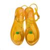 Women Slippers Transparent PVC Fruit Decoration Sandals For Ladies Summer Outdoor Buckle Strap Beach Shoes Female Fashion