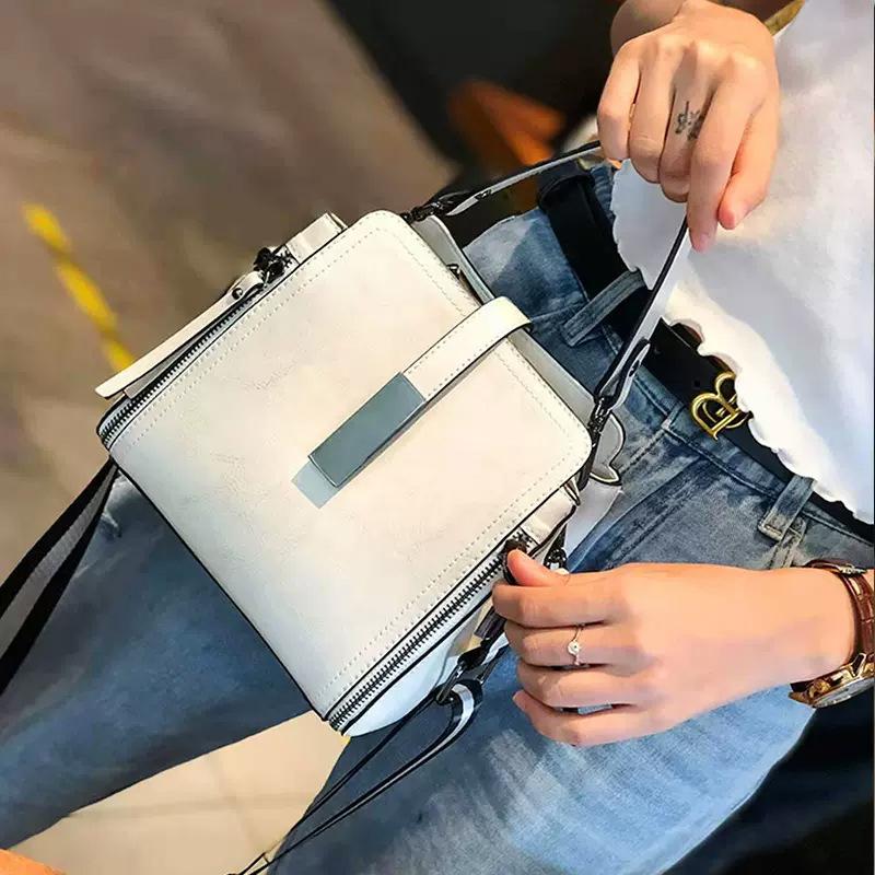 Женская сумка Four Seasons из натуральной кожи, модная сумка-ведро Advanced Sense, сумка через плечо из коровьей кожи