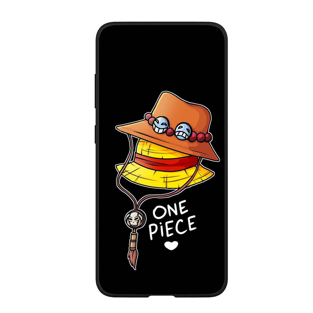 Для Samsung Galaxy S25 S24 S23 S22 Ultra FE Plus A37 A57 A56 A55 A06 A16 A15 A36 A26 A35 A05 A25 A54 A34 Чехол для телефона Мультяшный Ас Ван Пис Луффи Обложка