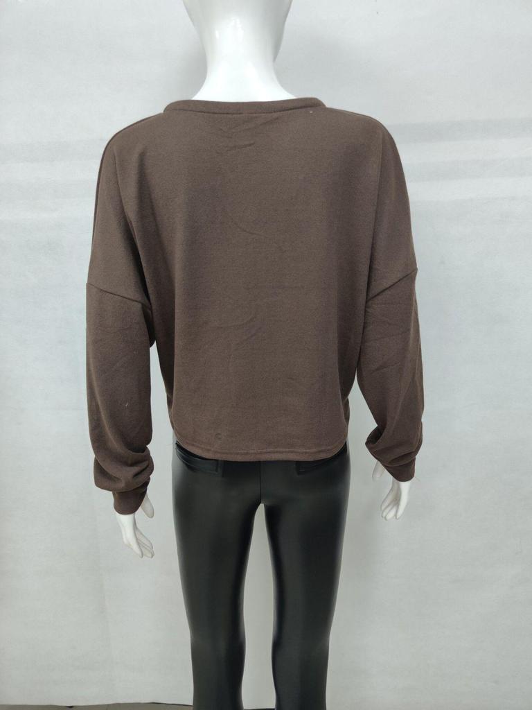 Женский свитер свободного покроя из трикотажного кардигана осень/зима 2020 года