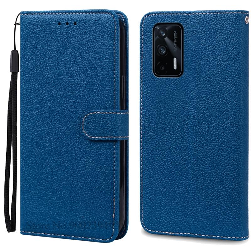 For Realme GT 5G Case Pu Leather Flip Wallet Case For Realme GT 5G Cover Phone Case For Realme GT 5G Cover Coque Fundas