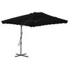 VidaXL Garden Parasol with Steel Pole, Patio Sunshade, Sun Shelter, Backyard Terrace Parasol 312516