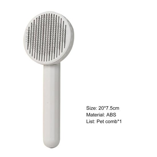 Щетка для ухода за кошками, самоочистка волос, ручной инструмент против завязывания, массажная расческа для тела домашних животных