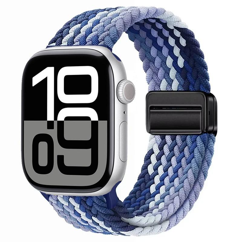 Нейлоновый ремешок для Apple Watch 10 46мм 42мм/Ultra 2 49мм 9 8 7 Дышащий ремешок для часов iwatch Серии 6 5 4 SE 44мм 40мм 45мм 41мм