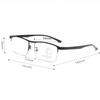 Progressive Multifocus Computer Reading Glasses  Retro Metal Prescription Blue Light Blocking for Men and Women Eyeglasses