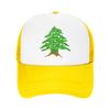 Christmas Lebanese Tree Lebanon Flag Mesh Baseball Caps Unisex Sport Sun Hat  Hats Adjustable Summer Trucker Hats