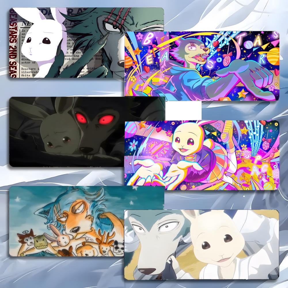 Cute Warm Anime BBeastars Mouse Pad Mousepad Large Gaming Lockedge Thickened Pc Table Desk Mat