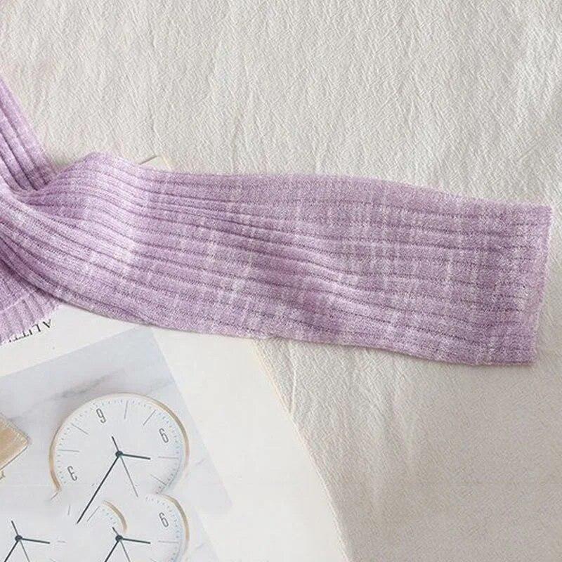 Тонкий вязаный кардиган с v-образным вырезом, милое милое женское пальто с длинным рукавом, укороченный топ с одной пряжкой, новая мода, однотонный, простой, повседневный, солнцезащитный кардиган