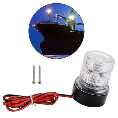 2,7 Вт светодиодный навигационный сигнальный огонь для якоря, круглая лампа для судна, лодки, яхты, IP66