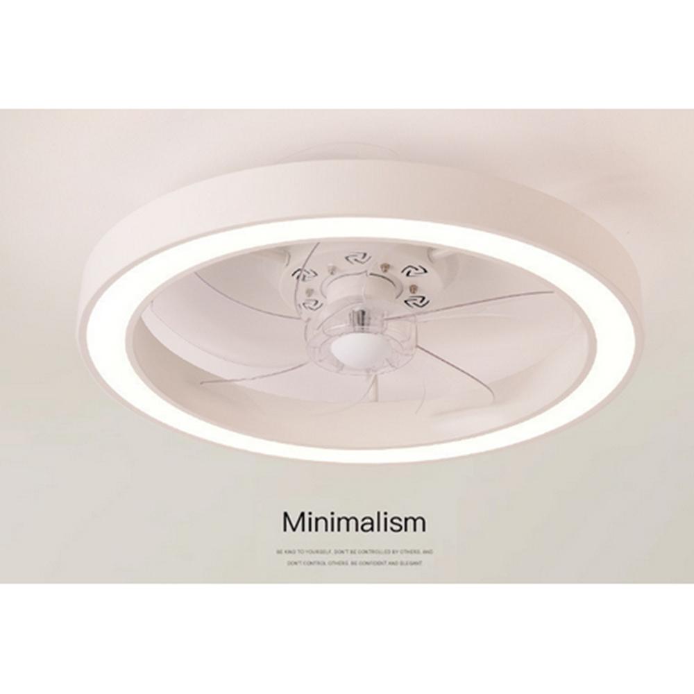 Dimmable Remote Contro Bedroom Living Room Ceiling Fan Lamp ,50CM Modern Ceiling Fan,110V 220V Led Light Acrylic Decor