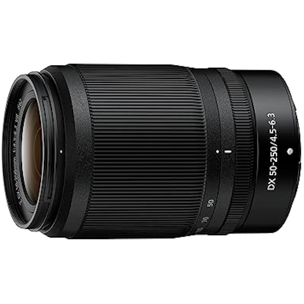 Nikon NZDXVR50-250 telephoto zoom lens NIKKOR Z DX 50-250mm f/4.5-6.3 VR Z mount DX lens