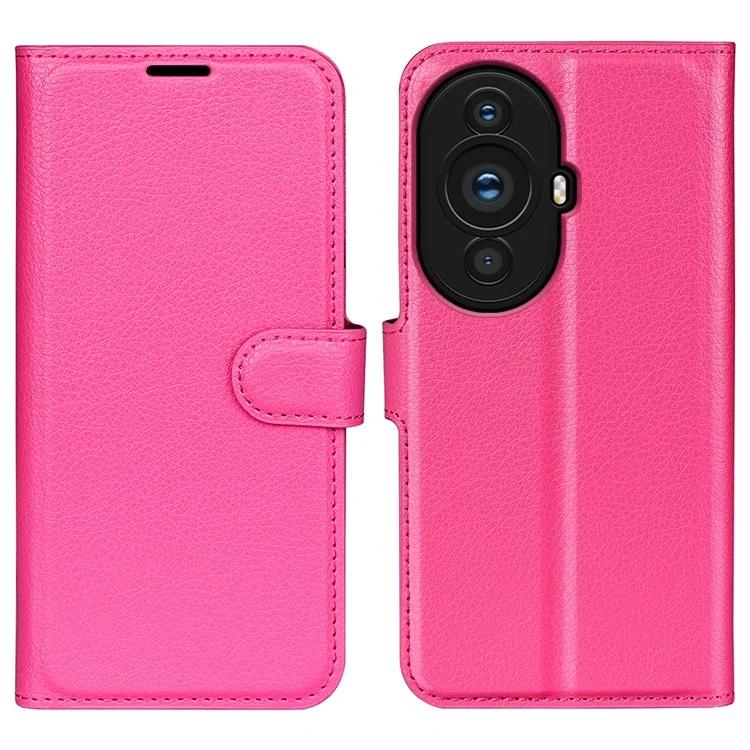 For Huawei nova 11 / nova 12s 4G / nova 12 Lite 4G Wallet Cover Litchi Texture Anti-Scratch Shell Stand Mobile Phone PU Leather Case