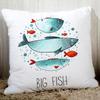 Blue Sea Sail Print Sofa Cushion Cover Pillowcase Home Party Car Bedding