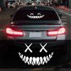 Car Stickers For Rear Windshield Demon Smiling Face Cool Auto Body Styling Waterproof Decoration Automobile Window Vinyl Decals