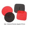 Non-stick Baking Mat Silicone Steamer Pad Round Air Fryer Liner Mat  Pastry Tool Accessories