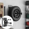 Upgraded Design Wall Mount Spare Tire Bracket Spare Tire Mounting Bracket  For Garage