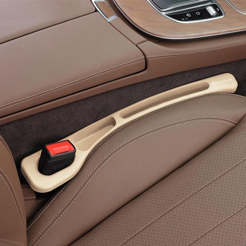 IXEA6 2PCS Car Seat Gap Plug Filler Pad Accessories For Mercedes Benz W205 W204 W203 W212 GLC CLA GLA AMG C180 C200 C300 C63 Coupe C43