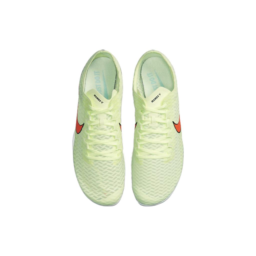 Nike Zoom Mamba 5 Barely Volt Hyper Orange Мужские кроссовки Зеленые Dynamic-Бирюзовые Photon-Dust AJ1697-700