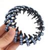 Rhinestone Headwear Bird Nest Hair Claw Crystal Hair Bun Maker Hair Fold Wrap Ponytail Clamps