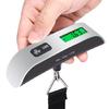 Hanging Baggage Scale LCD Display Suitcase Weight Scale Luggage Scale 50kg/110lb Electronic Digital Backlit Scale