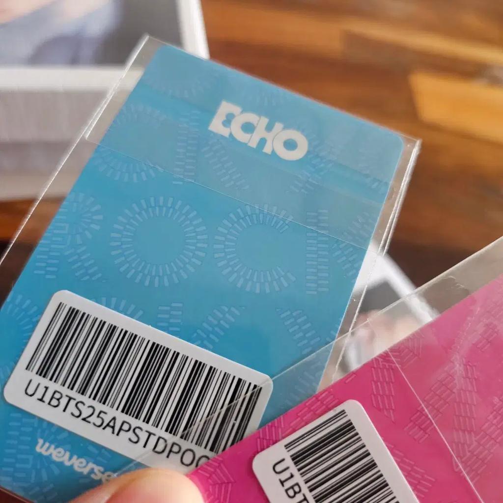 BTS (2 bonus Poka cards included/unopened) Ishizu ECHO album set Used