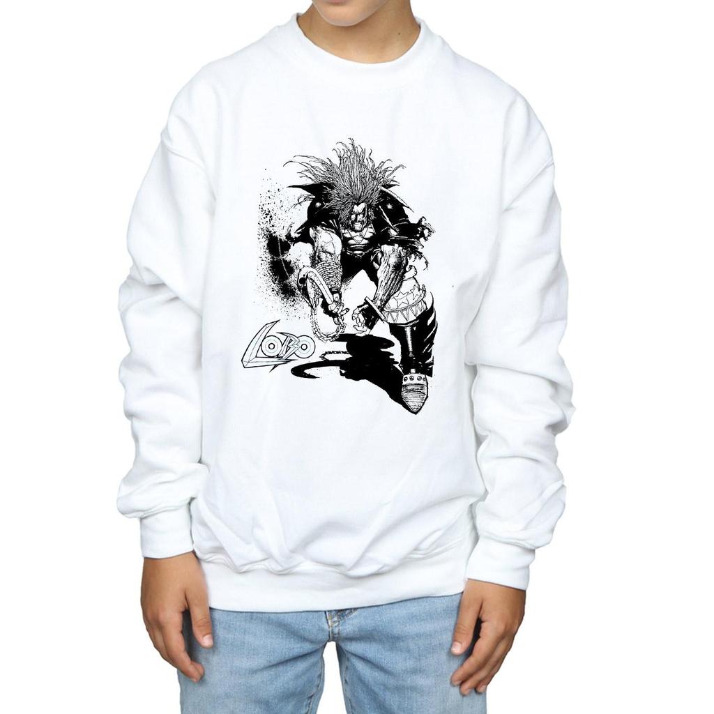DC Comics Boys Lobo Sketch Sweatshirt