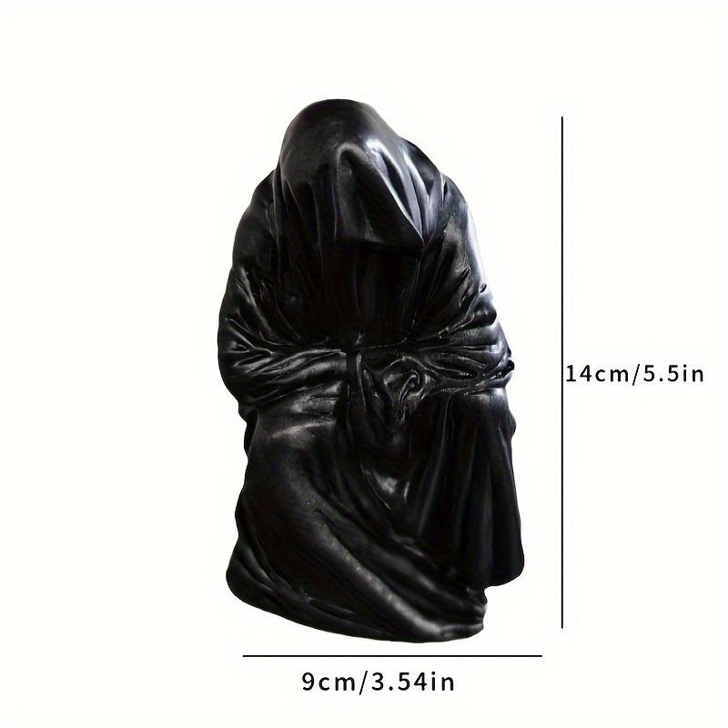 Ghost Wizard Robe Sculpture: Retro Quirky Party Ornament & Gift