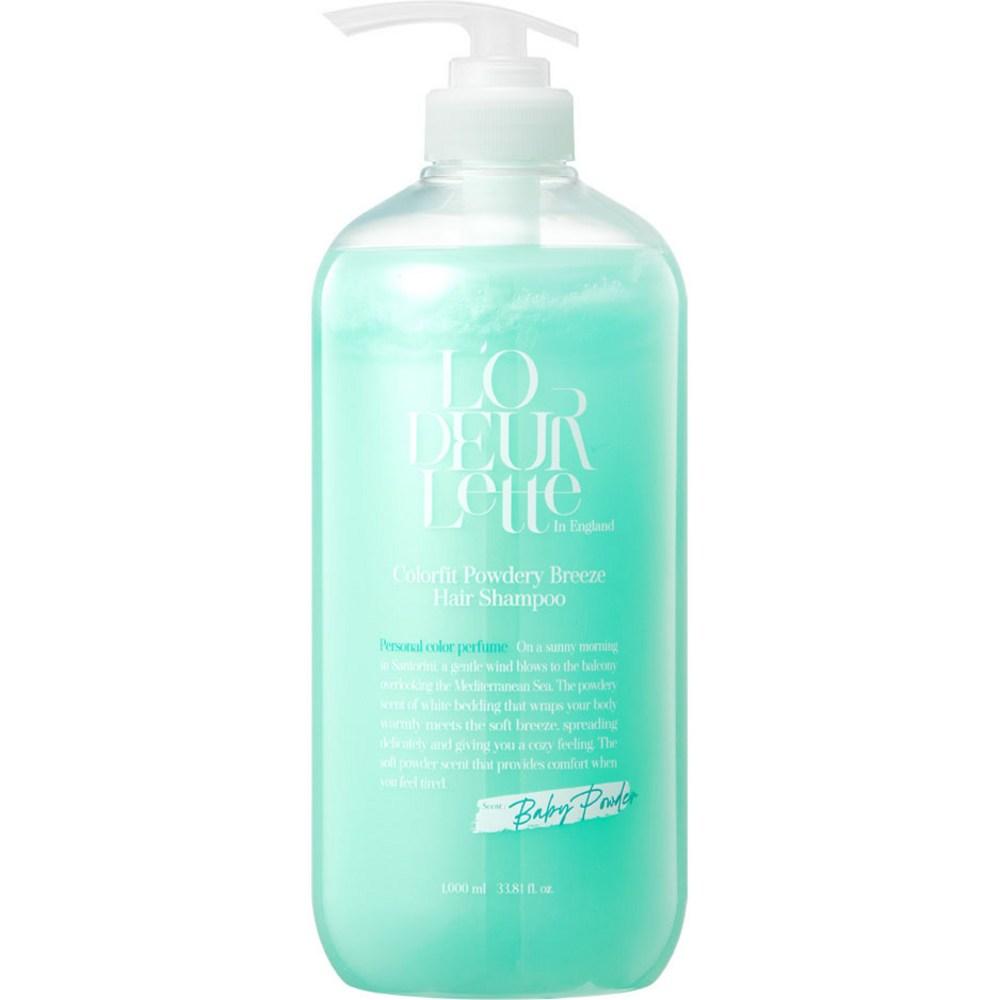 Loderett in England Fit Shampoo Baby Powder Scent 1L 1 pcs