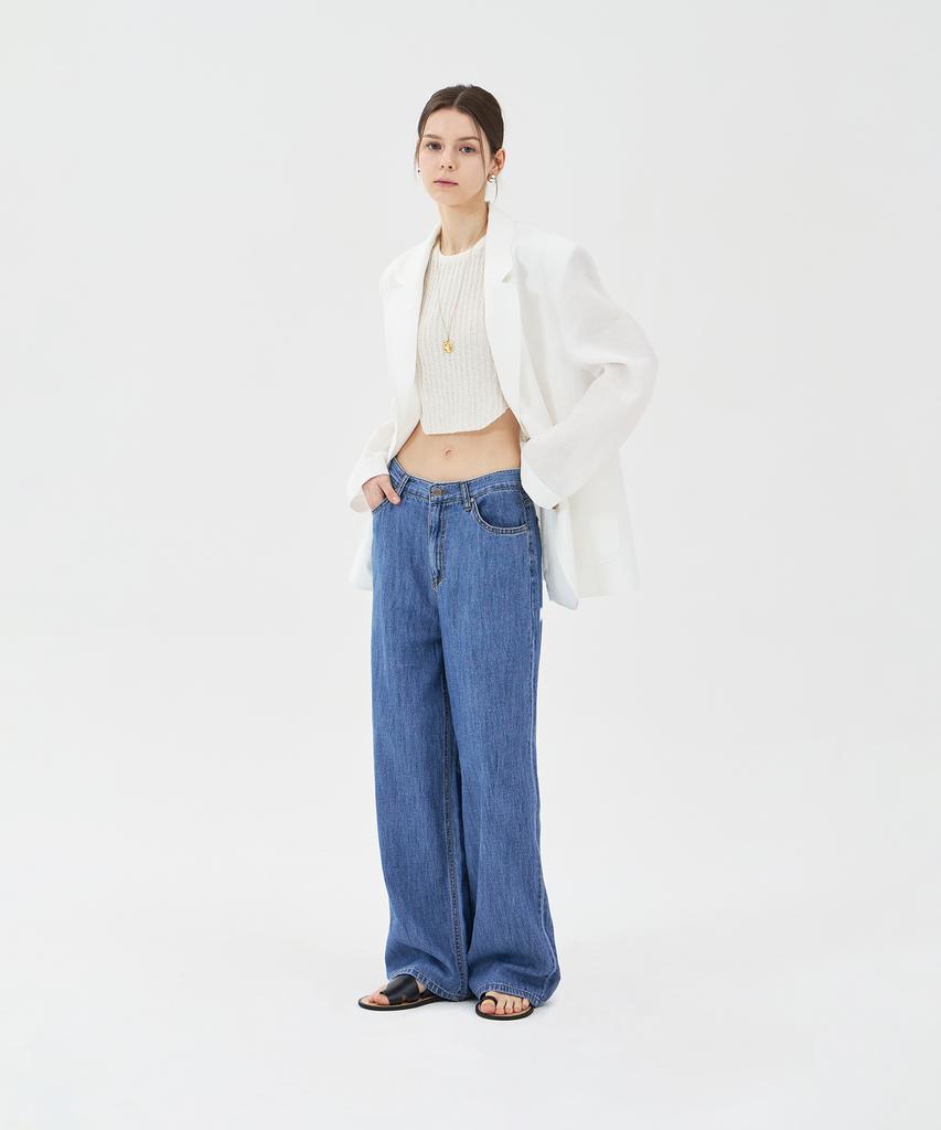 PINBLACK Summer Wide-Fit Denim Pants