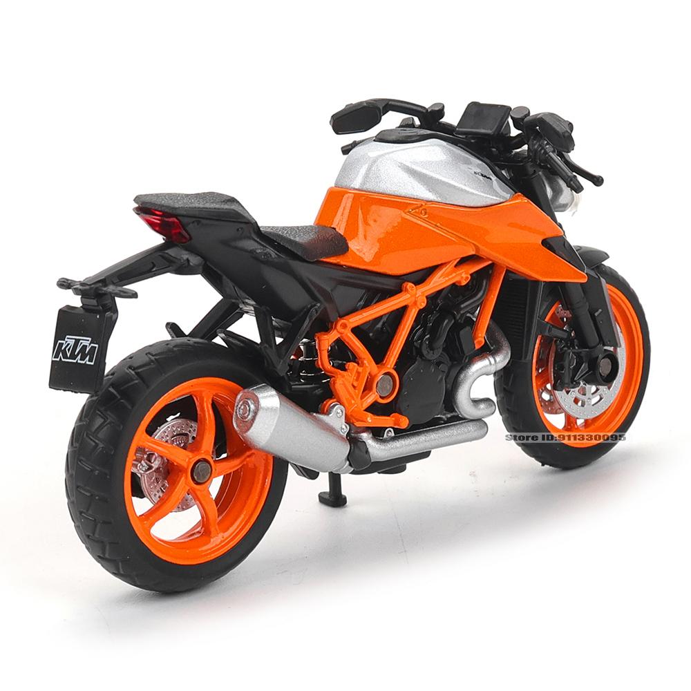 MSZ CCA 1:18 KTM 1290 Super Duke Классический Мотоцикл Сплав Модель Автомобиля Детская Игрушечная Машинка Литая Модель Мотоцикла Игрушка Подарки