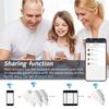 Tuya 16A 20A Eu Smart Socket Wifi Smart Plug с функцией мониторинга питания Функция синхронизации Голосовое управление Alexa Google Home Голосовое управление
