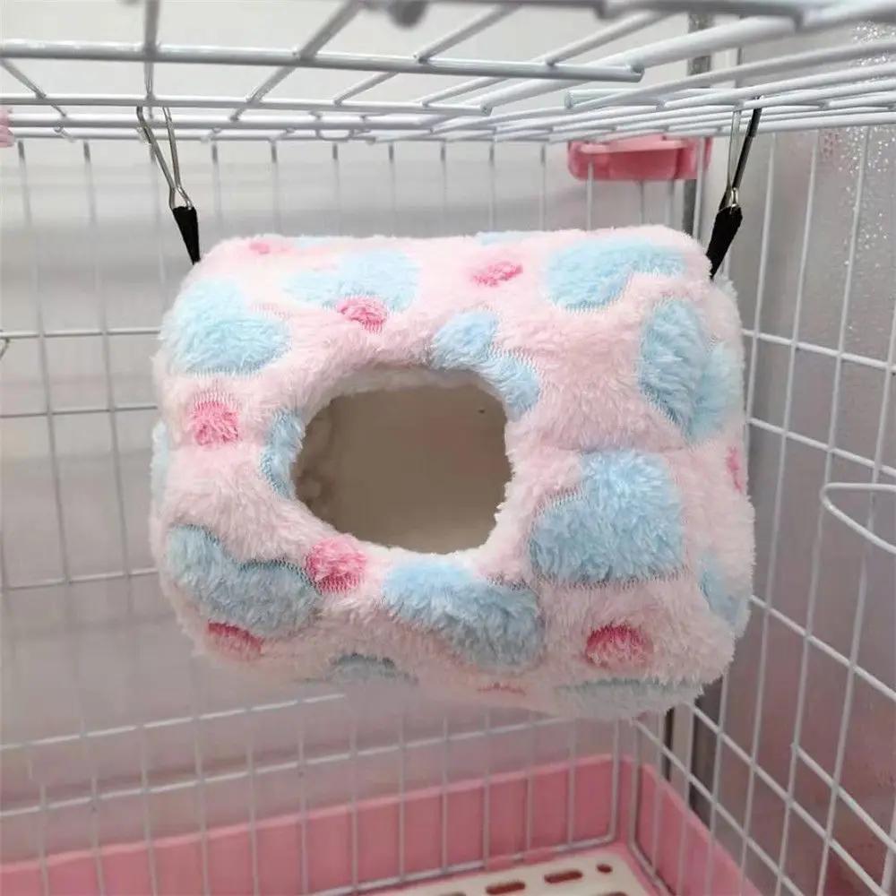 Хорёк Крыса Подвесное Гнездо Птиц Теплые Кроватки для Белок Клетка для Хомяка Гамак для Питомца Спальный Мешок для Питомца