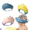 Adjustable S Shower Cap - High Quality Shampoo Hat with Ear & Eye Protection, Fun Animal Design, Durable Nylon for Ages 3-12 - Bath Time Essentials