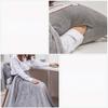 Cute Plush Pillow Quilt Hand Warmer Dual-Use Cushion Folding Blanket Car Office Sofa Cushion Quilt  Couch Pillow Good