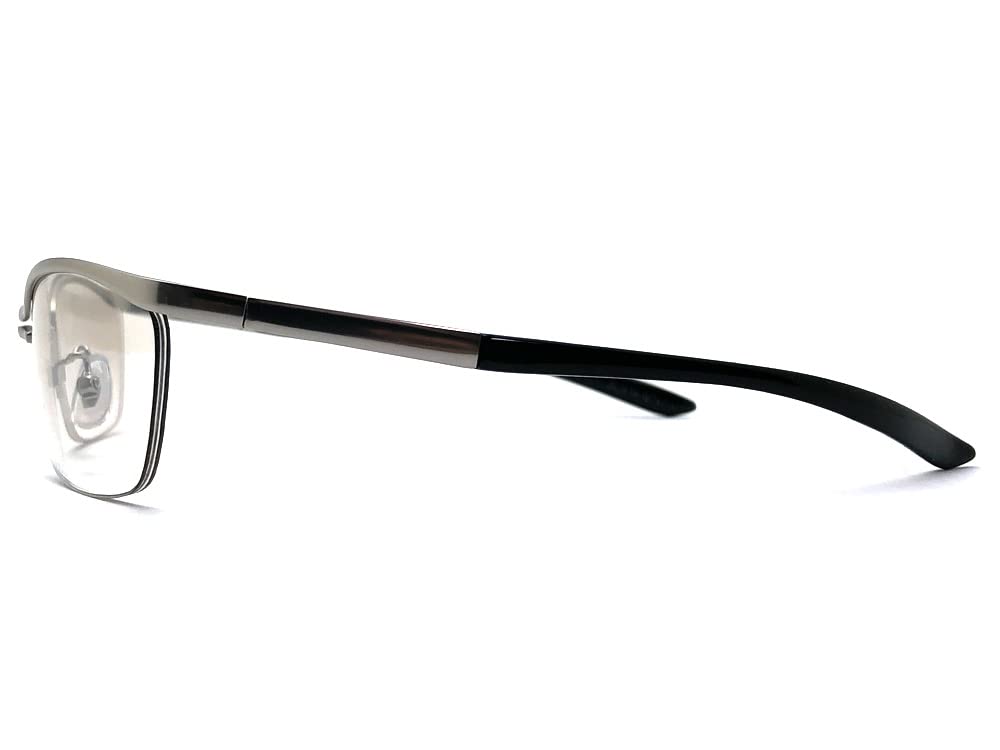 МЕТАЛЛИЧЕСКАЯ ПОЛОВИНА ОПРАВЫ СОЛНЦЕЗАЩИТНЫХ ОЧКОВ, СЕРЕБРИСТАЯ СВЕТЛО-КОРИЧНЕВАЯ ПОЛОВИНА [SPEED ADDICT] (металлические солнцезащитные очки) ×