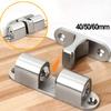 1pc Furniture Door Ball Latch Brass Double Roller Spring Ball Catch Latches Cabinet Closet Door Adjustable Tension Latch