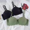 Сексуальный бюстгальтер Push Up для женщин, милый беспроводной бюстгальтер, дышащее бесшовное нижнее белье, женское нижнее белье, бюстгальтер-бралетт