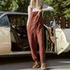 Women Casual Bib Pants Jumpsuit Playsuit Romper Dungarees Overalls