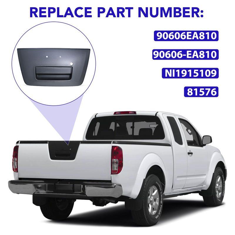 Car Door Tailgate Handle Rear Door Exterior Outer Outside Handle Trunk for Nissan Navara D40 2005~2015 90606-EA810