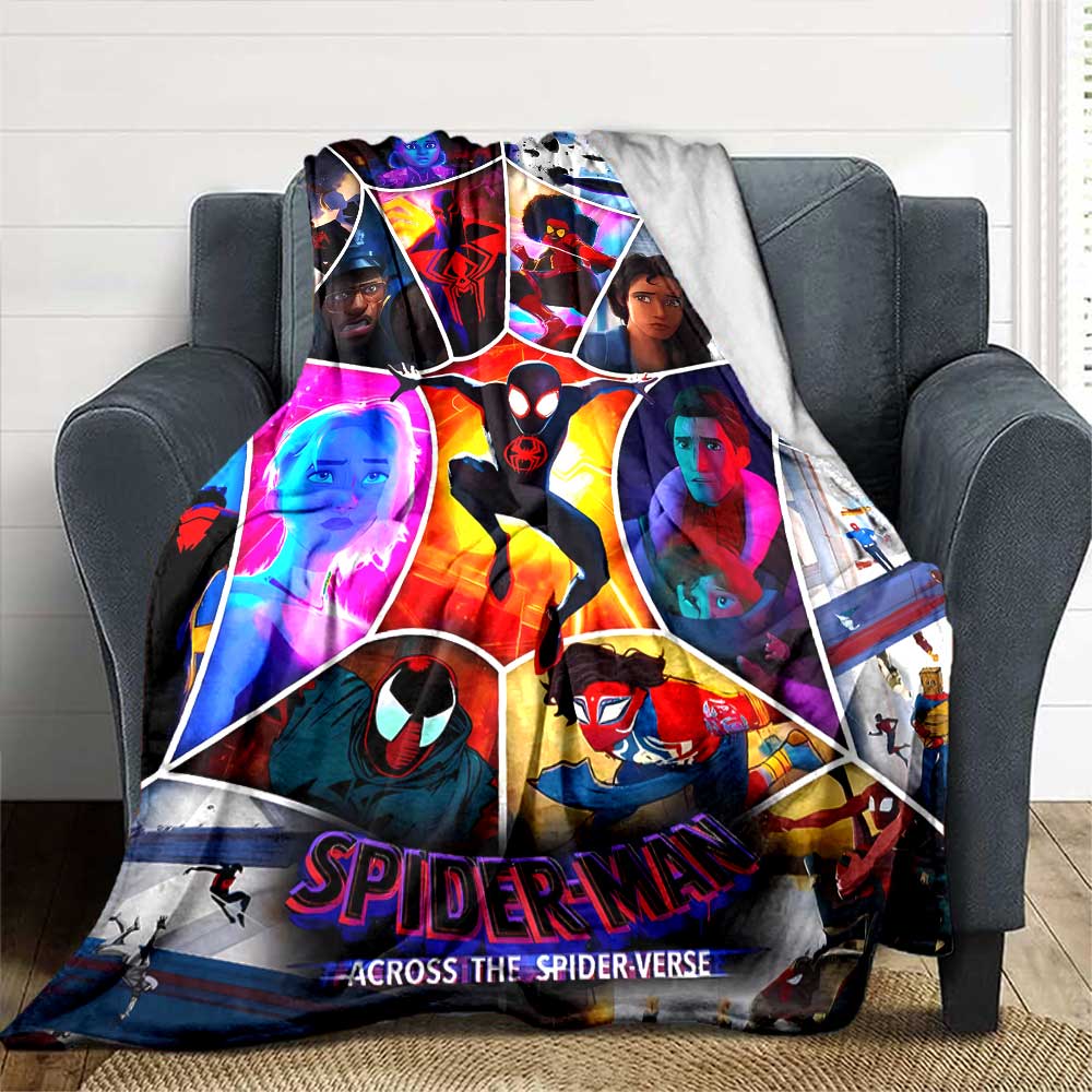 Spider-Man: Urban Legend Gift Blanket Comfortable Throw For Sofa Couch Office Bed Picnics All-Season Use Playful Home, Birthdays Y42