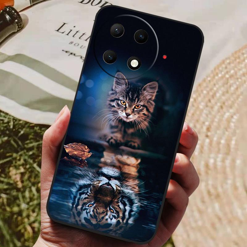 Для чехла Tecno Camon 30S Pro Мягкая силиконовая крышка Черный бампер ТПУ Для чехла Tecno Camon 30 4G / 30S 30 Pro 5G Чехол Funda Чехлы для телефонов
