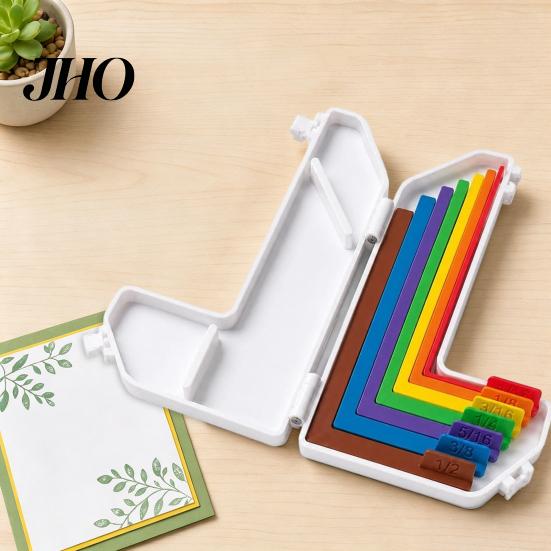 Card Making Ruler 1 Set Alignment Guide Tool, 7 Spacers 1/16 1/2 Inch for Scrapbooking Tool Precise Paper Crafting, DIY Kit with Storage Box Spacing