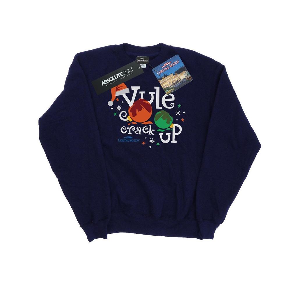 National Lampoon´s Christmas Vacation Mens Yule Crack Up Sweatshirt