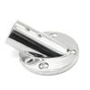 316 Stainless Steel 30 Degree Boat Deck Handrail Rail Fitting Round Base for 1"Tube Boat Parts Accessories