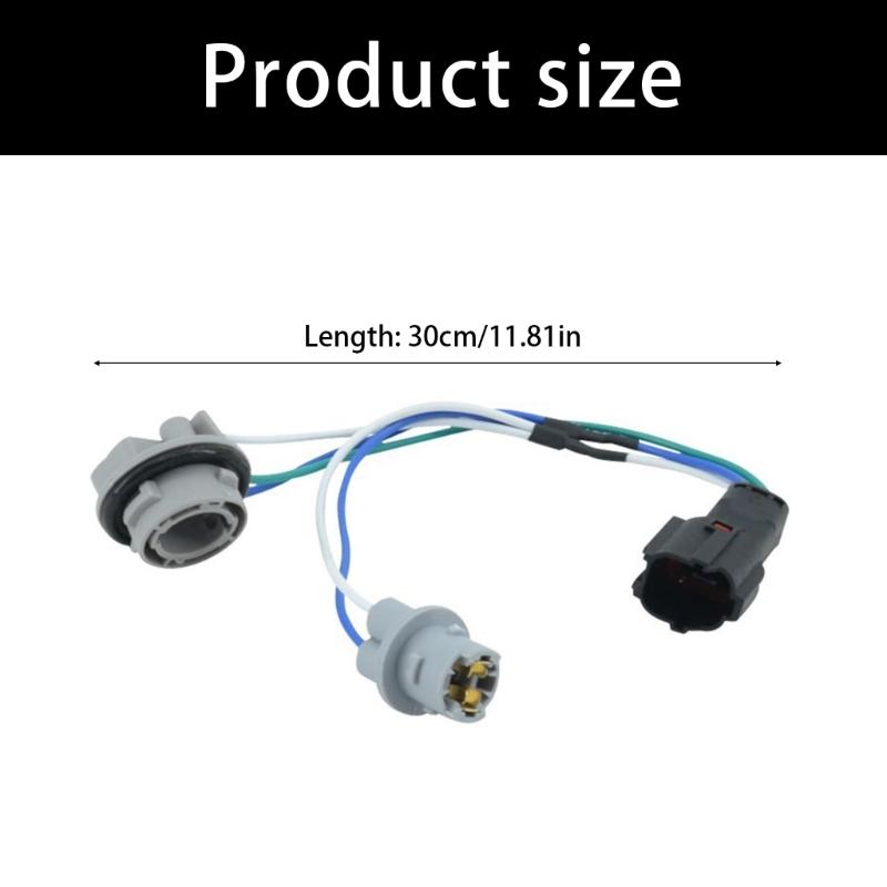 12V Tail Light Socket Harness 92480-D9020 Taillight Socket Wiring Automotive Accessories Easy Installation